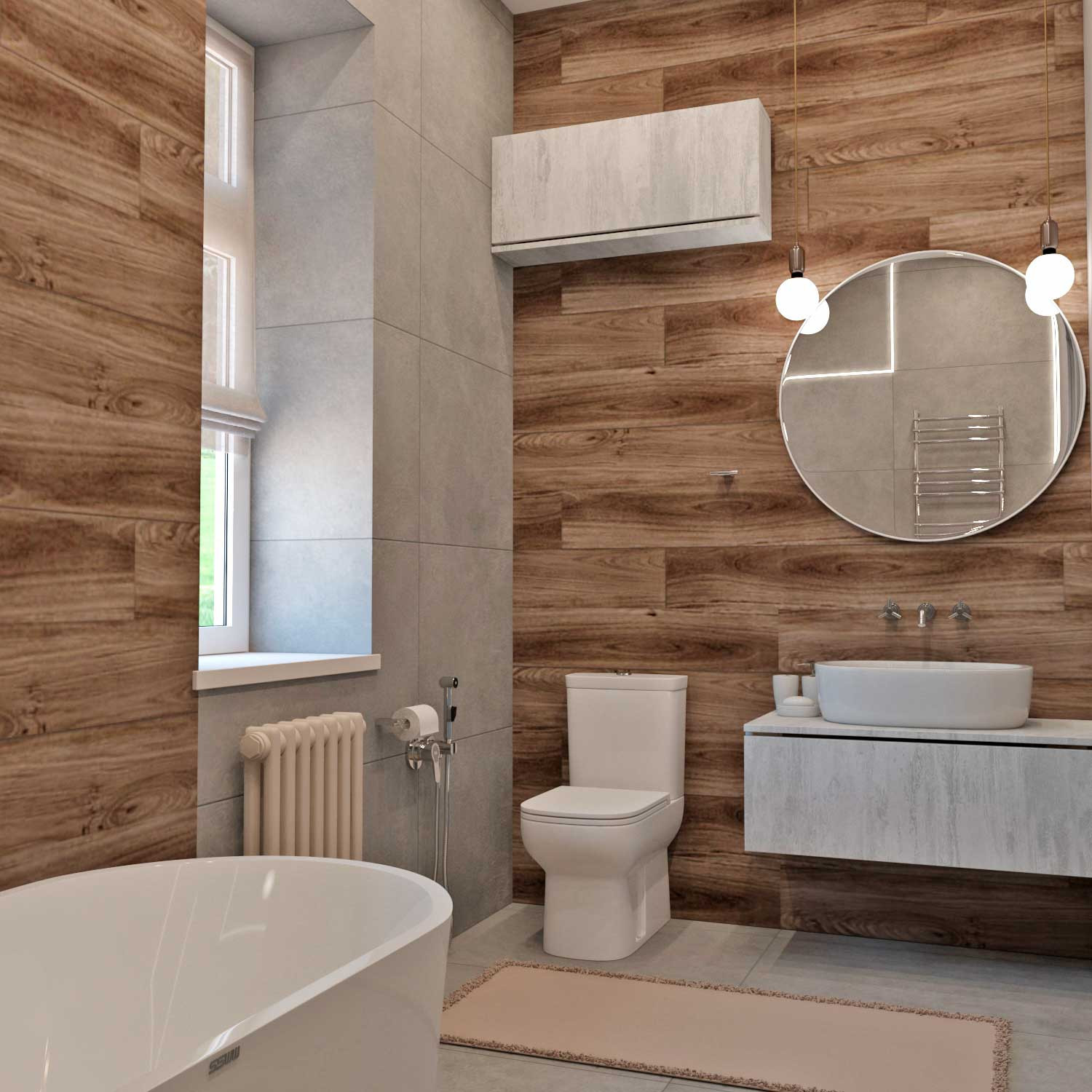 Дом в современном стиле (сканди+современный)