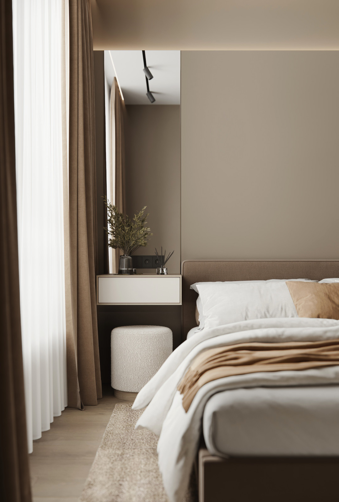 ЖК «Черная речка», квартира в стиле джапанди