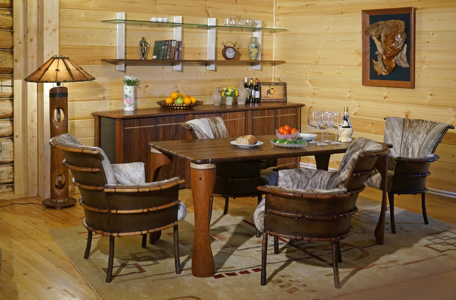 Обложка проекта: Pacific Green в деревянном доме в Пирогово