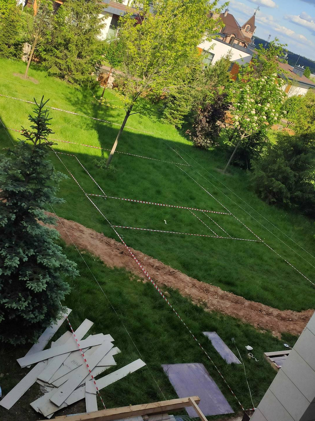 "У Воды" Вынос проекта в натуру