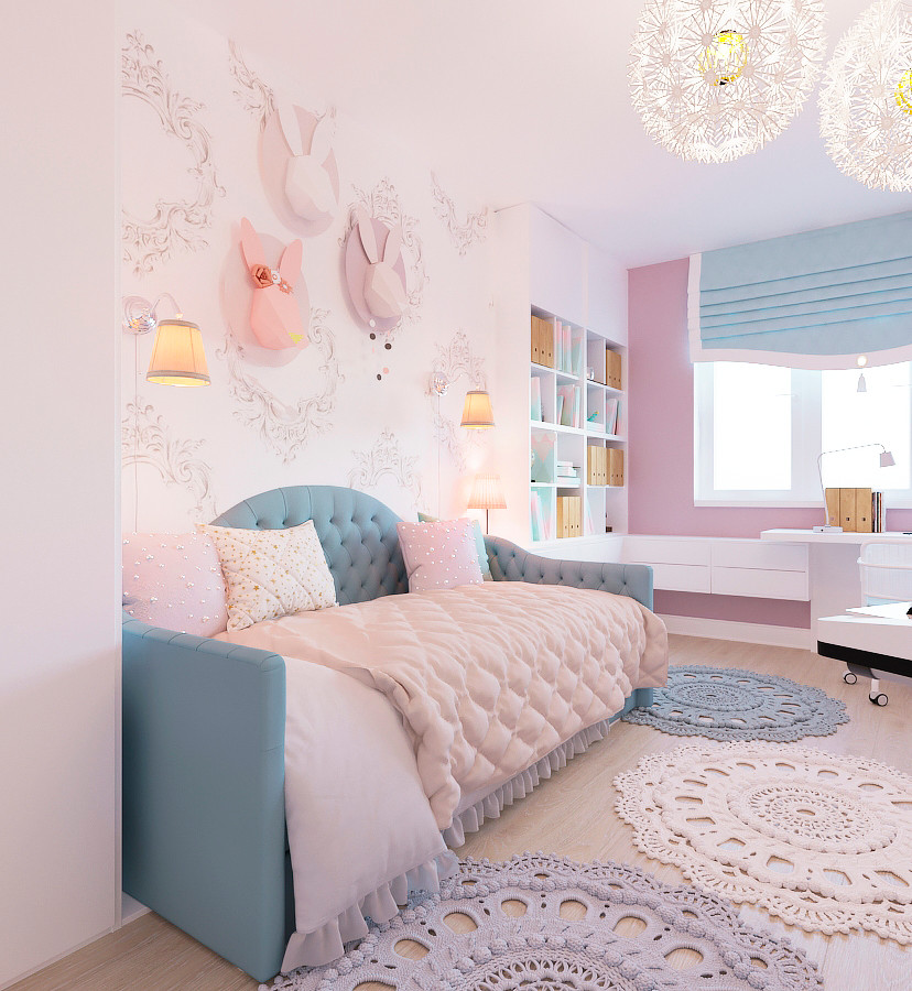 Дизайн трехкомнатной квартиры.