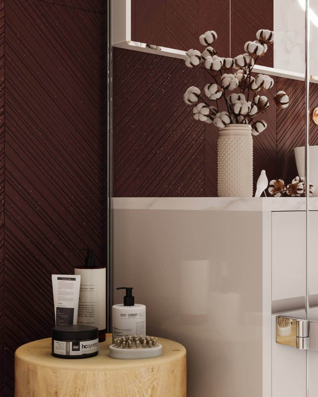 Обложка проекта: One bedroom apartment 65 m² in eclectic style