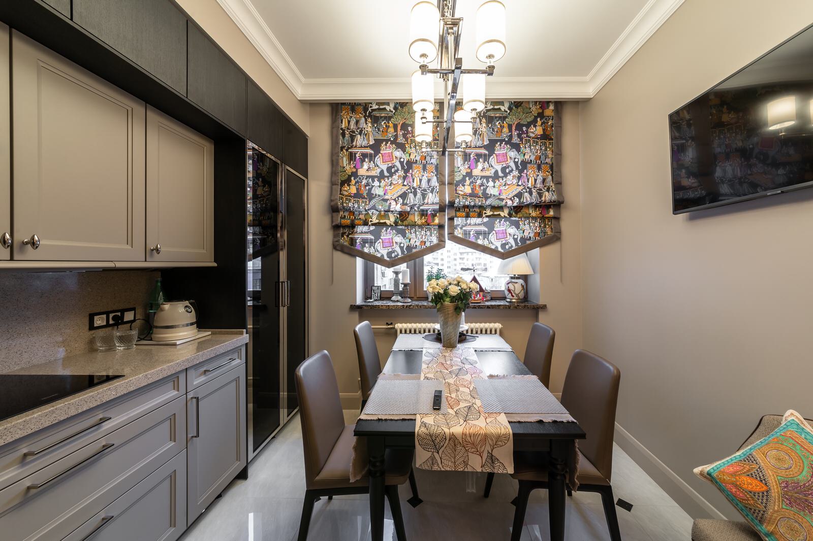 Элитный интерьер квартиры на Смоленке