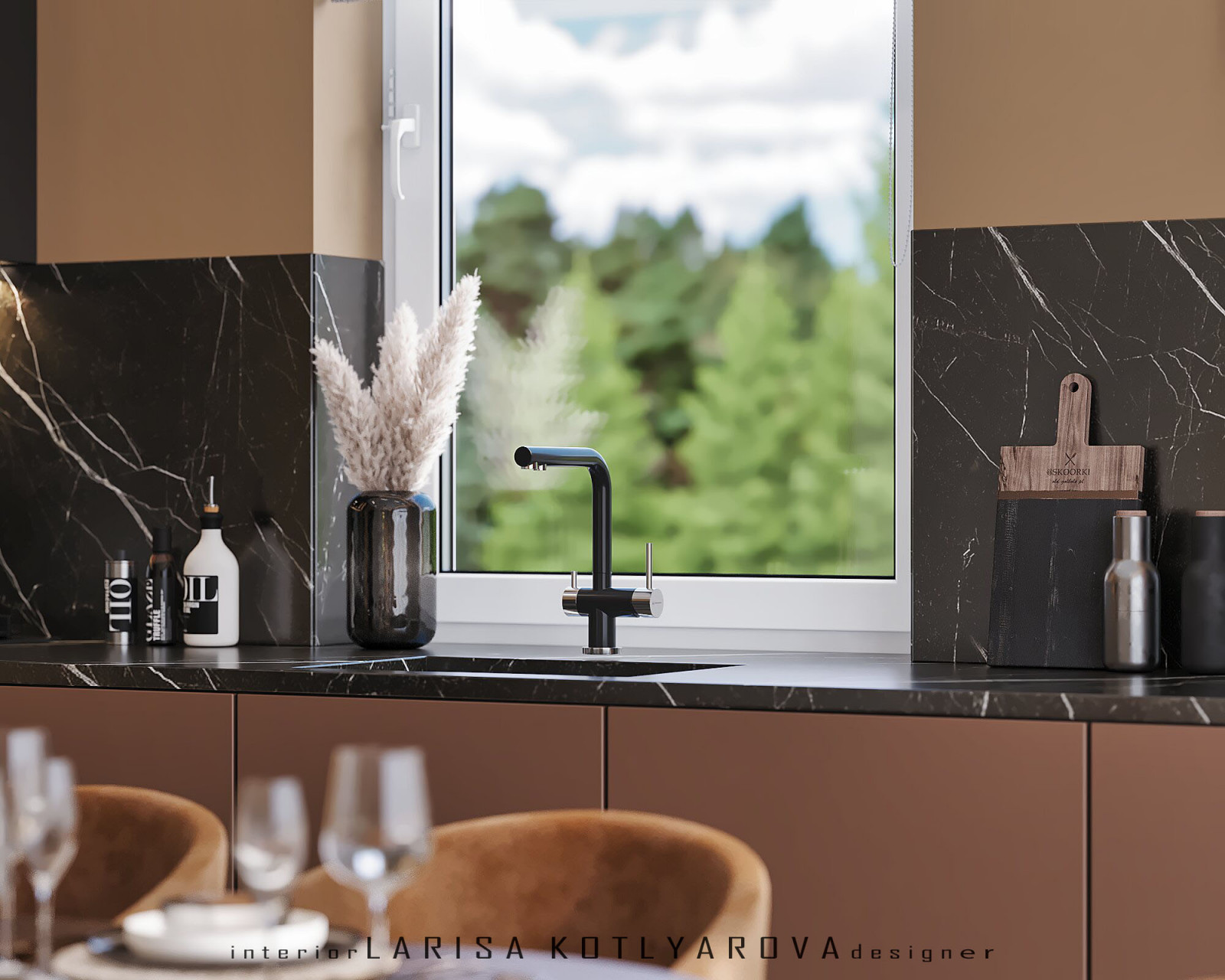 Дизайн-проект дома 105 кв.м. г. Ростов-на-Дону