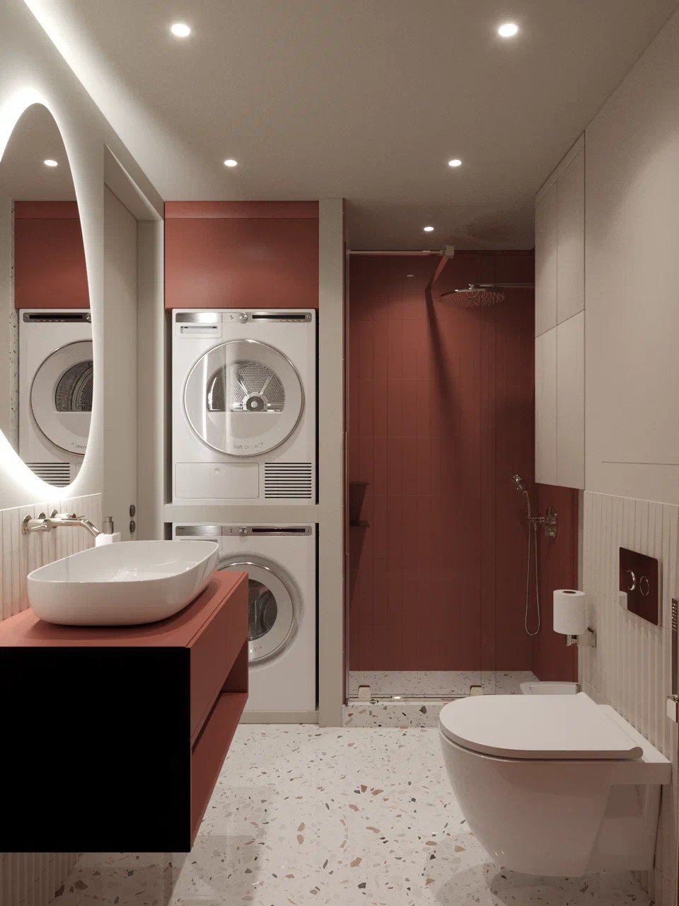 Проект двухуровневой квартиры ЖК Образцовый