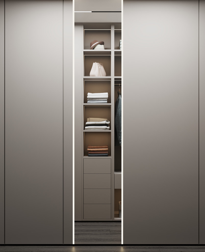 Дизайн-проект квартиры в современном стиле для молодой яркой пары