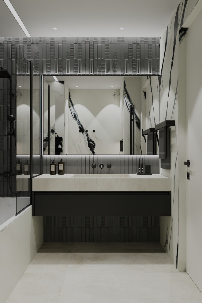 Дизайн и ремонт квартиры в ЖК Шуваловский Prima - Чёрно-белая магия