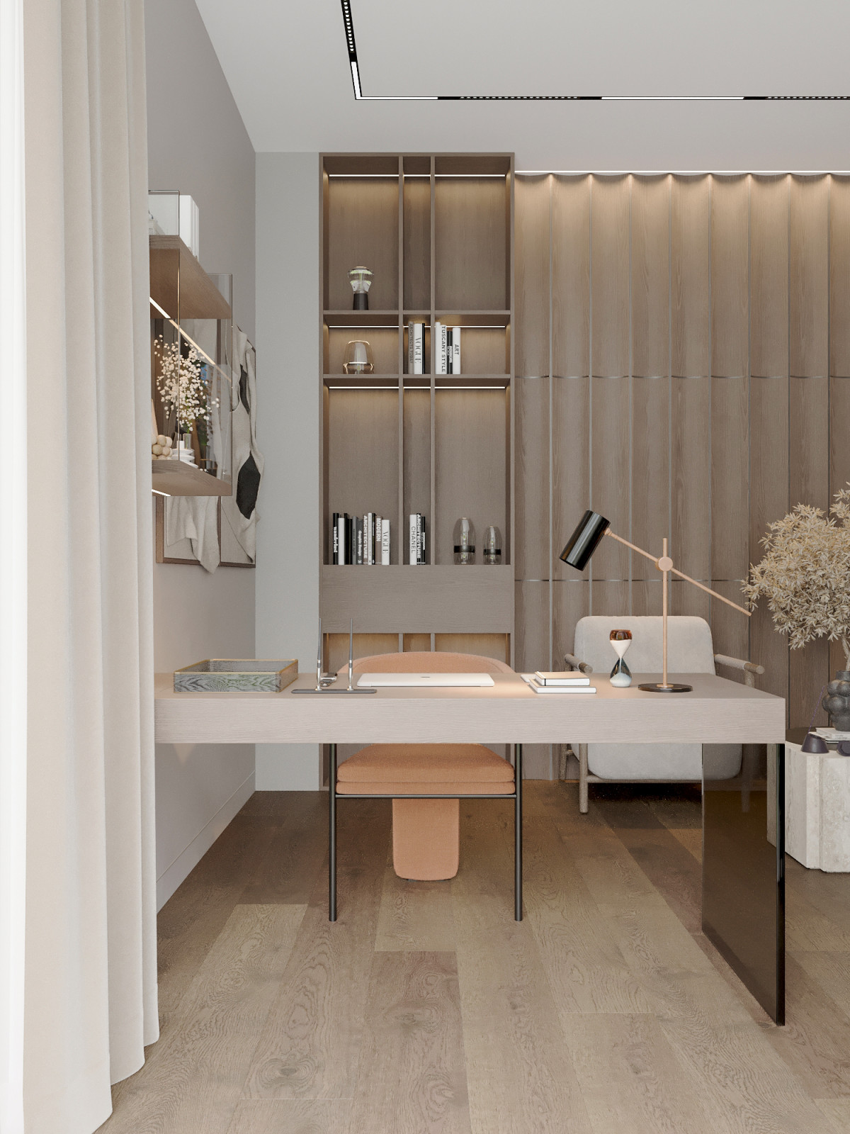 Загородный Дом Кабинет