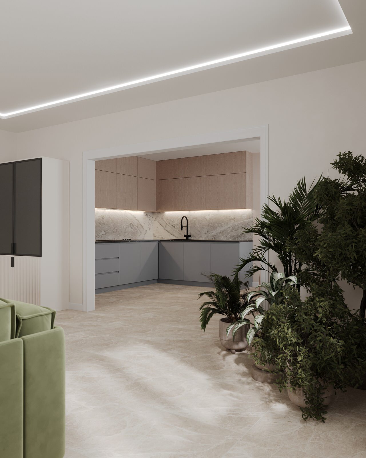 Проект Загородного дома (перестройка помещений)