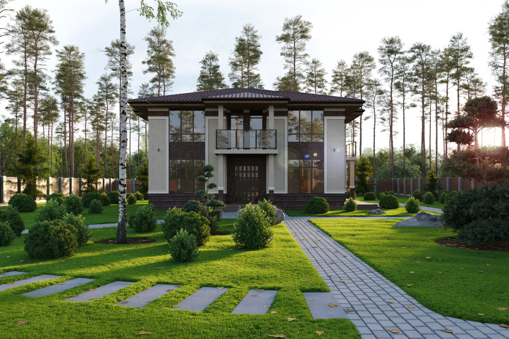 Обложка проекта: Примеры экстерьерной визуализации