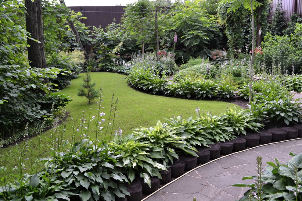 Клуб владельцев частных садов "Цветущая Планета". Сад в лесу и теневые цветники.