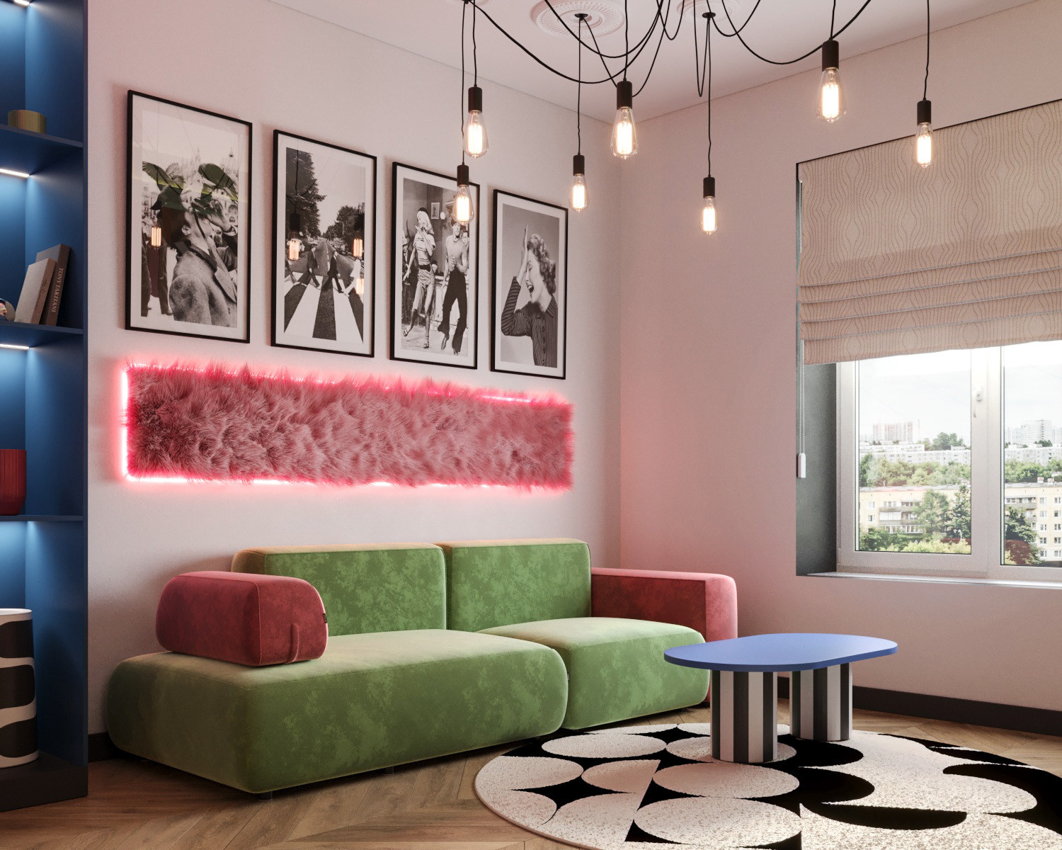 12. Art home. Кухня-гостиная