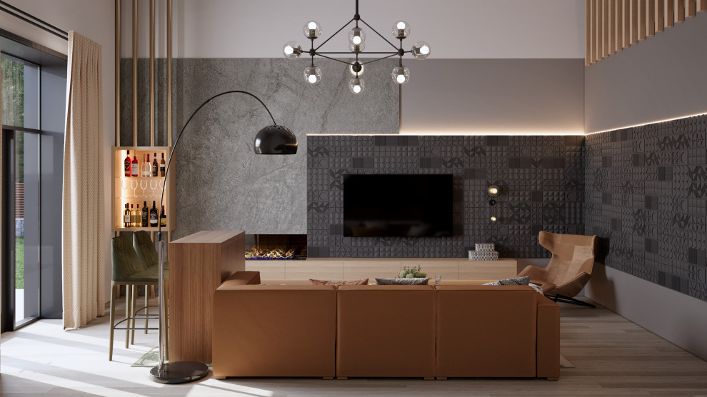 Обложка проекта: Гостиная в доме д. Дятьково