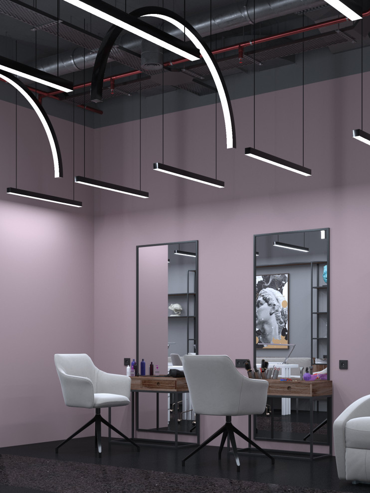 БАРБЕРШОП И САЛОН КРАСОТЫ BLACK RABBIT 140 КВ.М. Г. МОСКВА