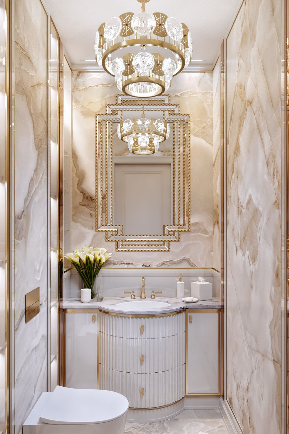 КП Руза Фэмили, гостевой санузел