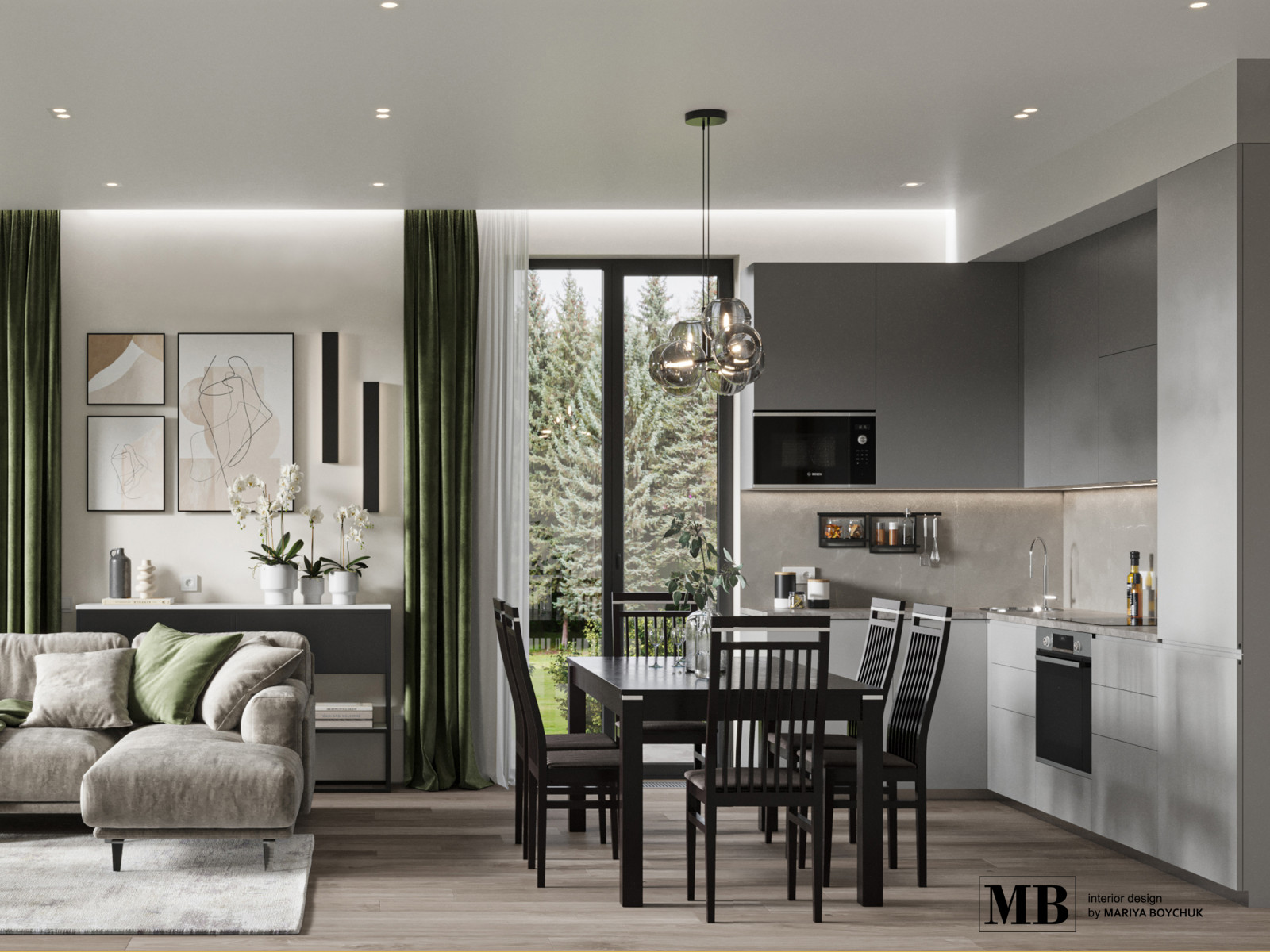 интерьер дома в Гурьевске