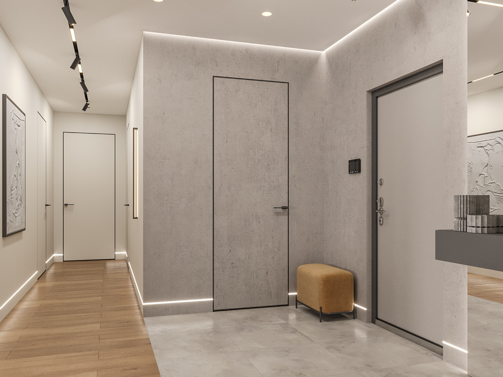 Квартира в современном стиле для молодой семьи