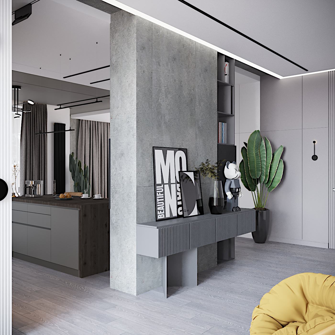 Дом в соснах