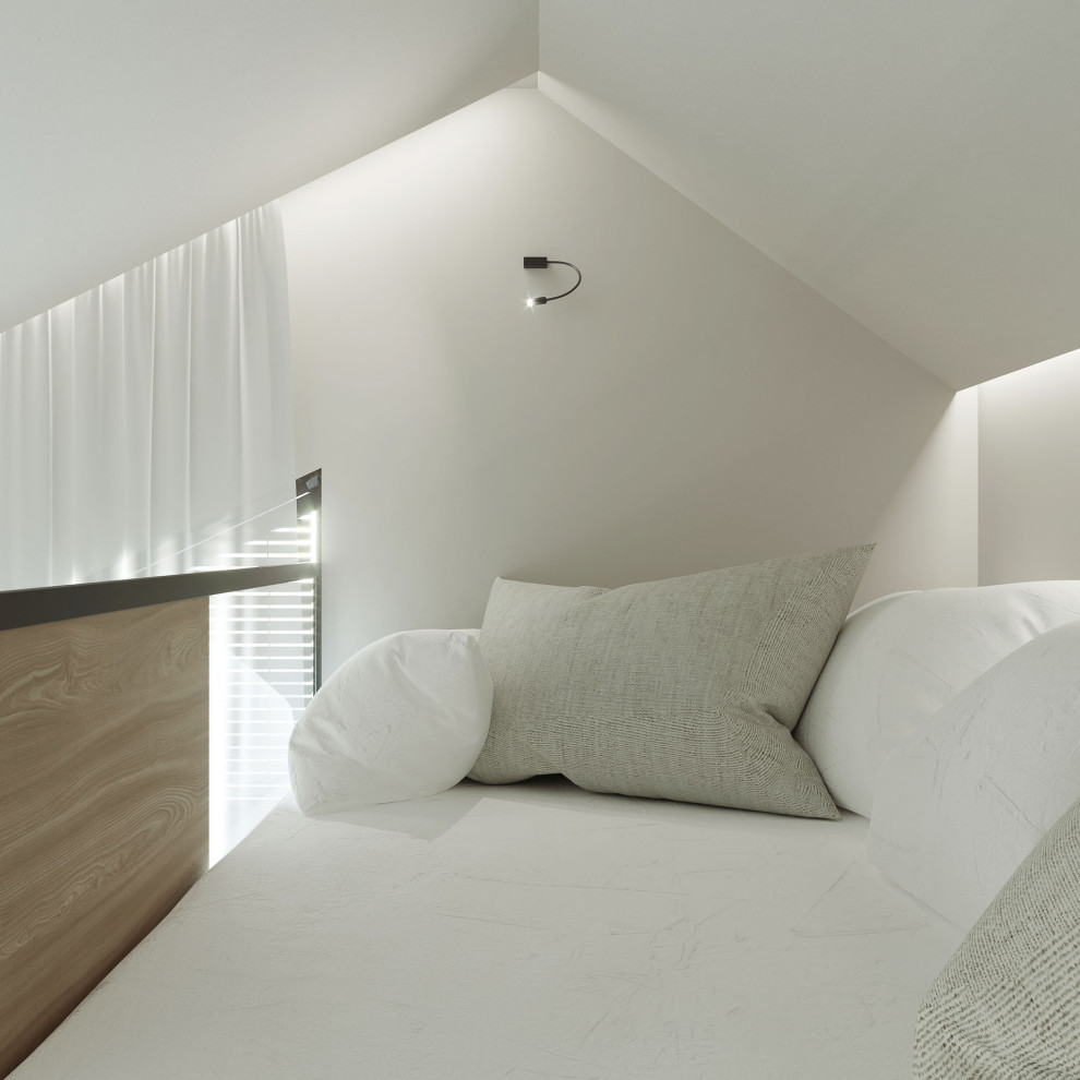 Y-house. Дизайн интерьера двухэтажного дома.