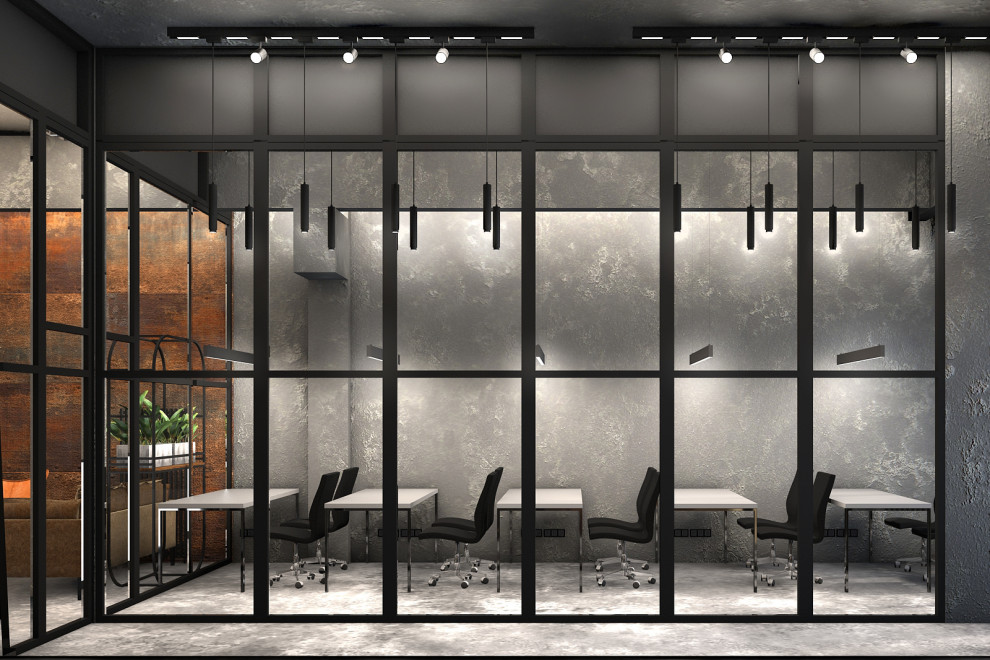 Дизайн интерьера для офиса Агентства в БЦ Суперметалл