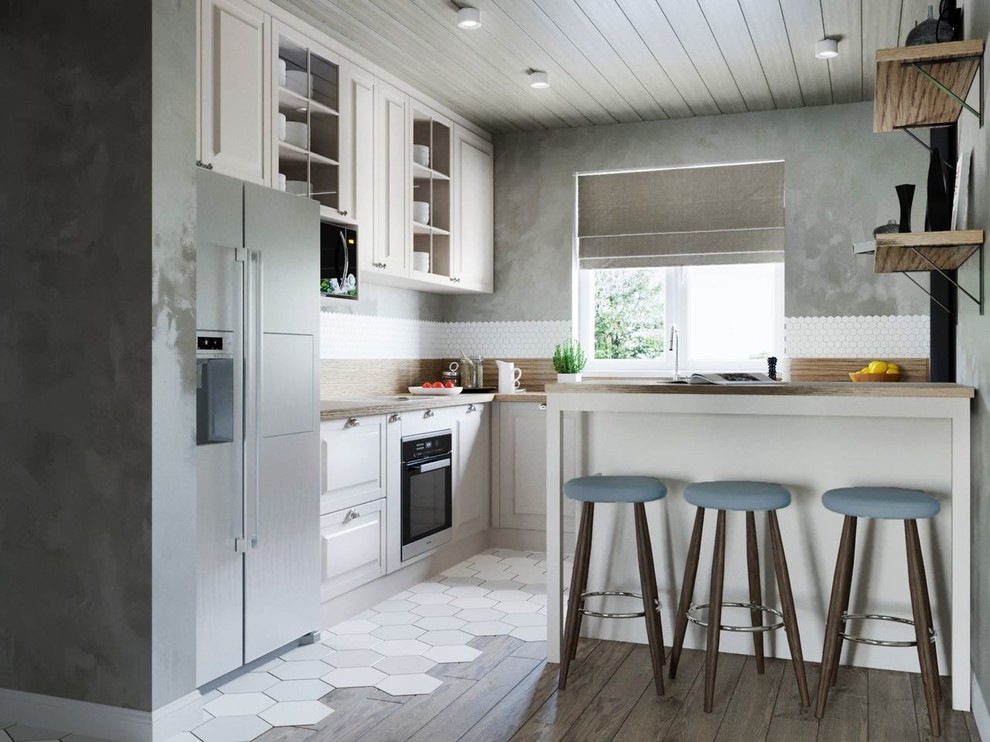 Дизайн "кухня-гостиная" в Израиле