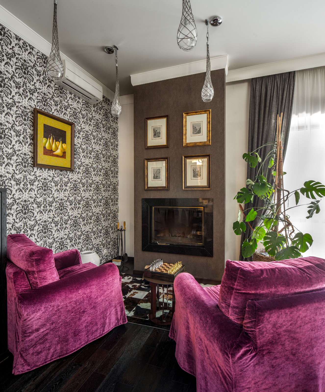 Интерьер с сочной ночинкой