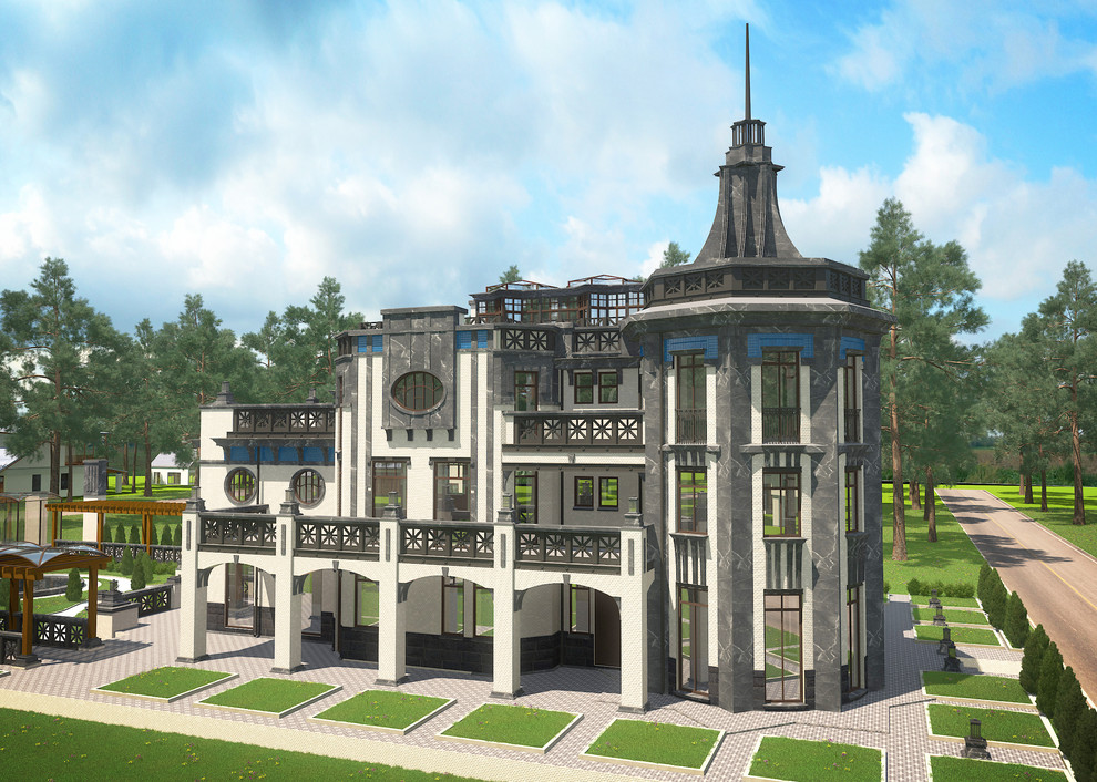 Обложка проекта: Дом с погребом - 900м2