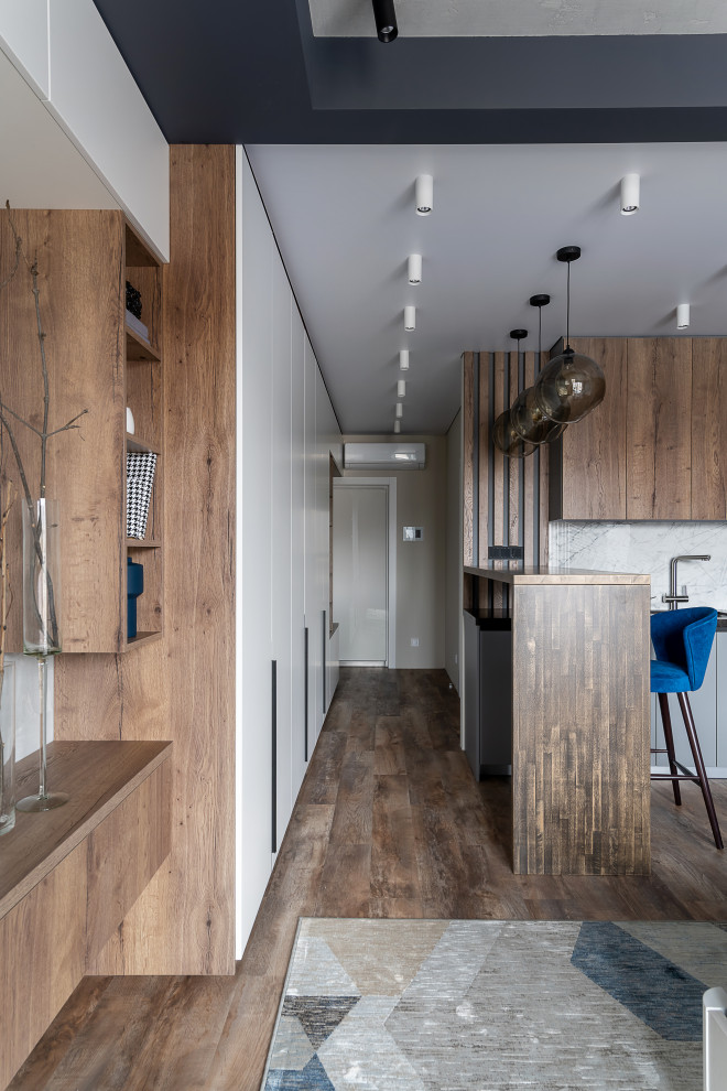 Реализованный дизайн проект квартиры ЖК "Академический"