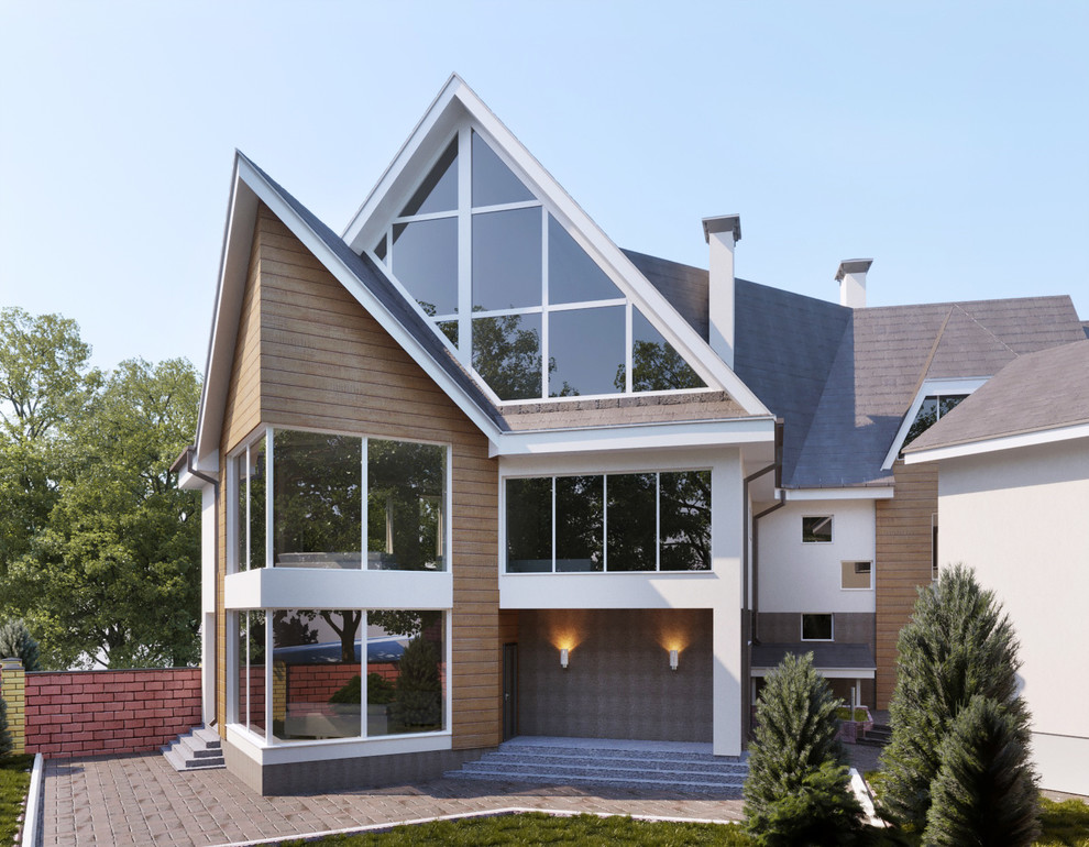 Частный дом. Архитектура. Проект "Грани эстетики"