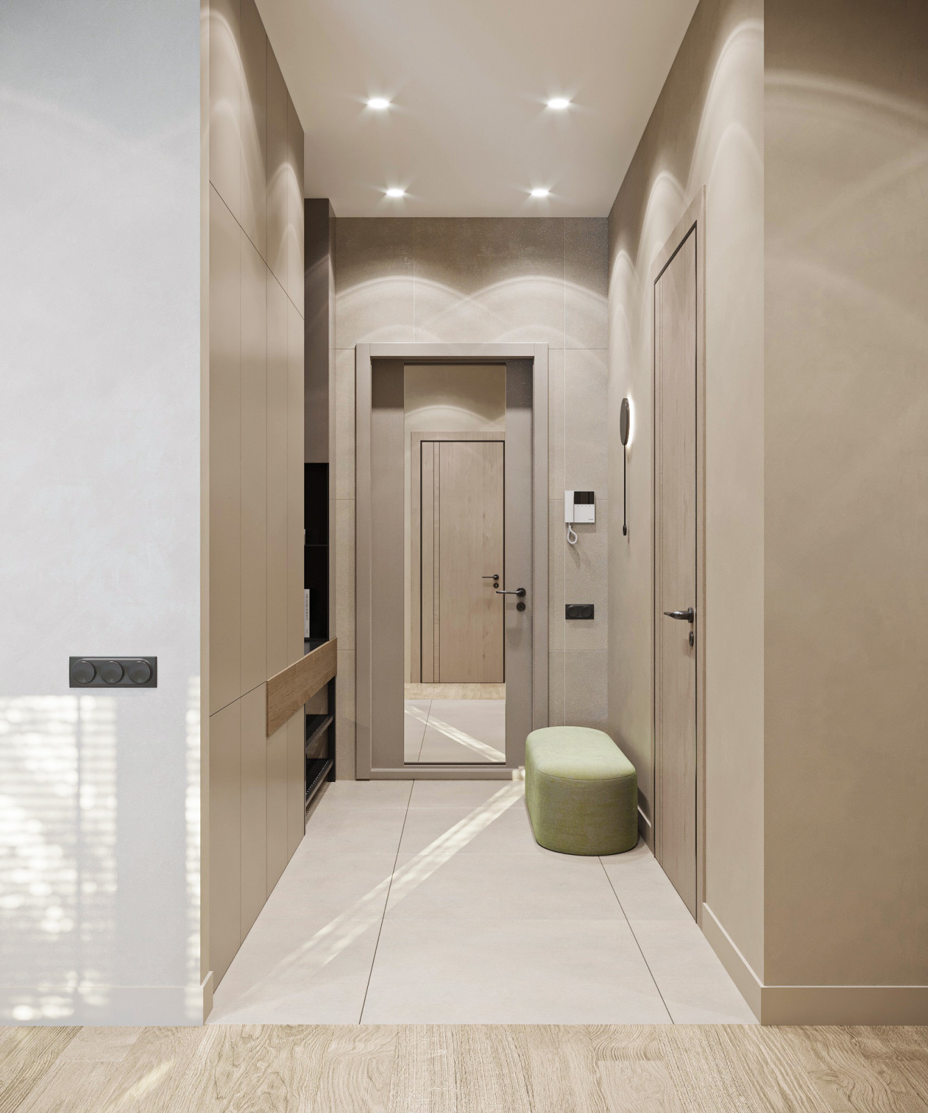 Уютный минимализм ЖК "Грин Парк"