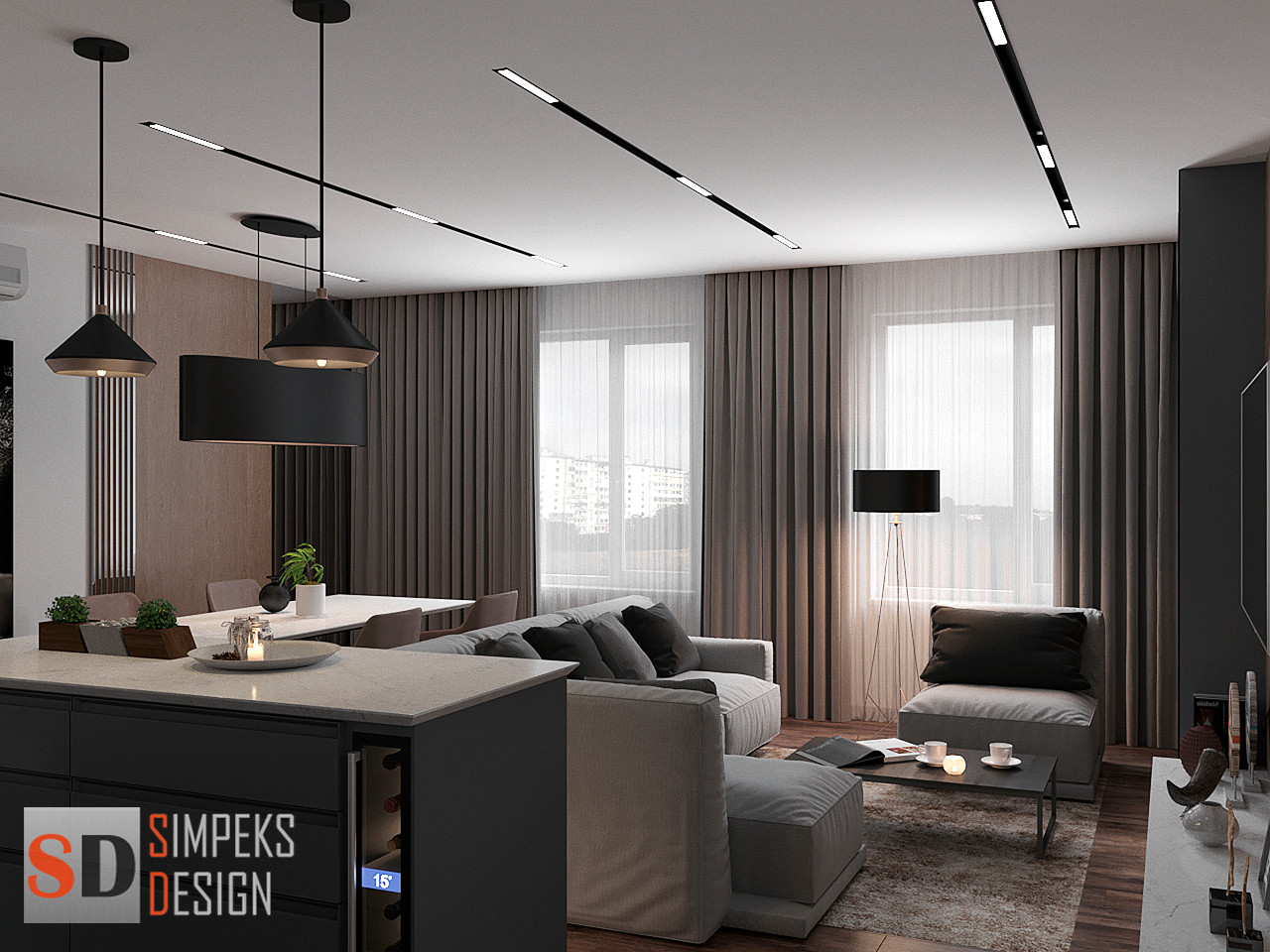 Обложка проекта: New Project 3-room apartment RC "Millennium"