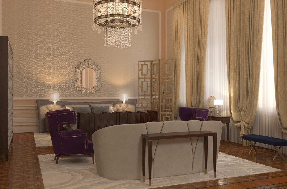 Interior design of Presidential Suite of the Bariatinsky Palace (Modern Vision o