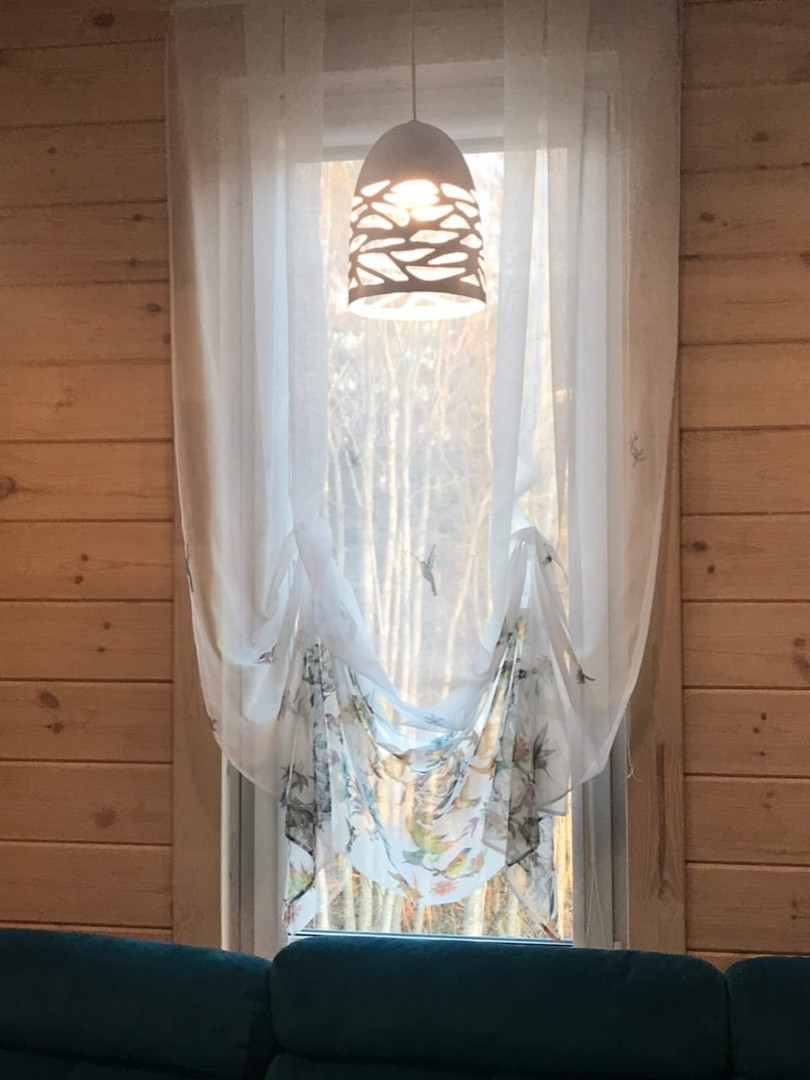 Кухня-гостиная в загородном доме