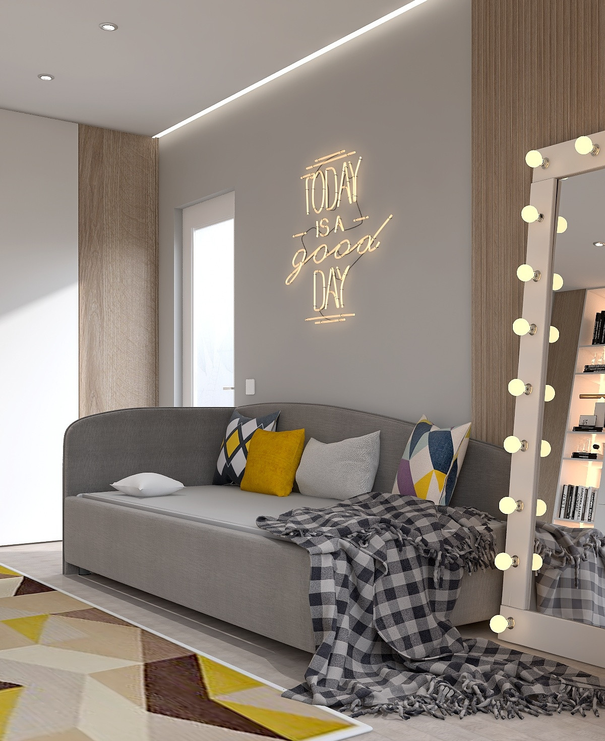 Яркая детская для девочки