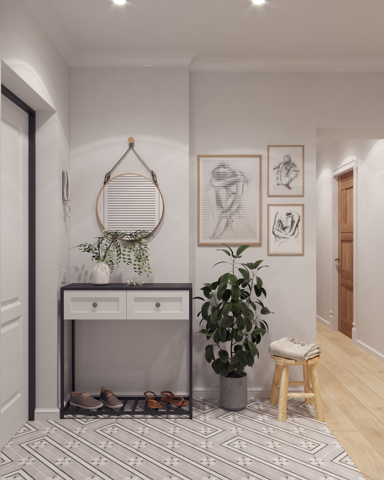 Проект трехкомнатной квартиры в г. Сургут