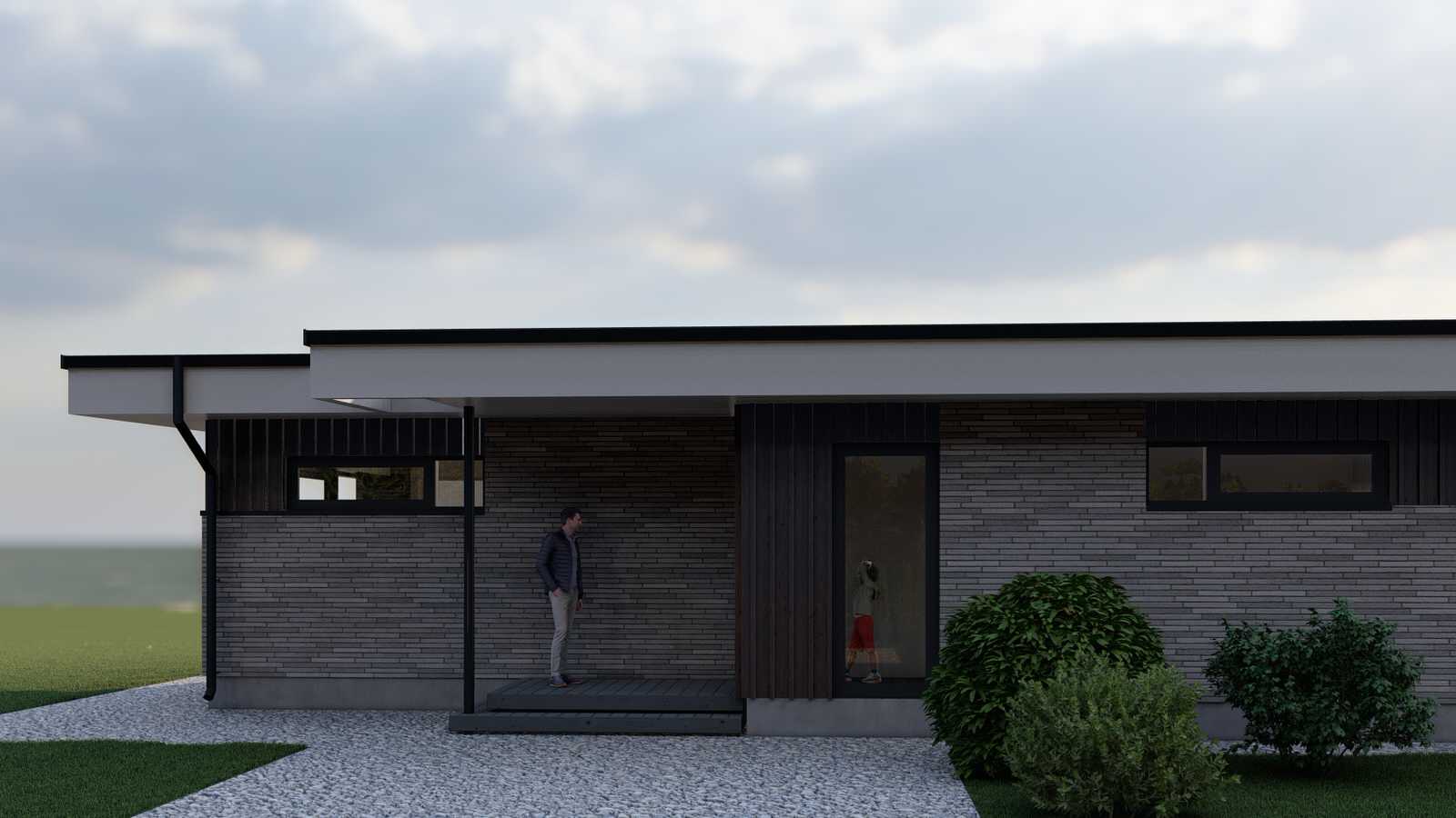 Дача на берегу реки