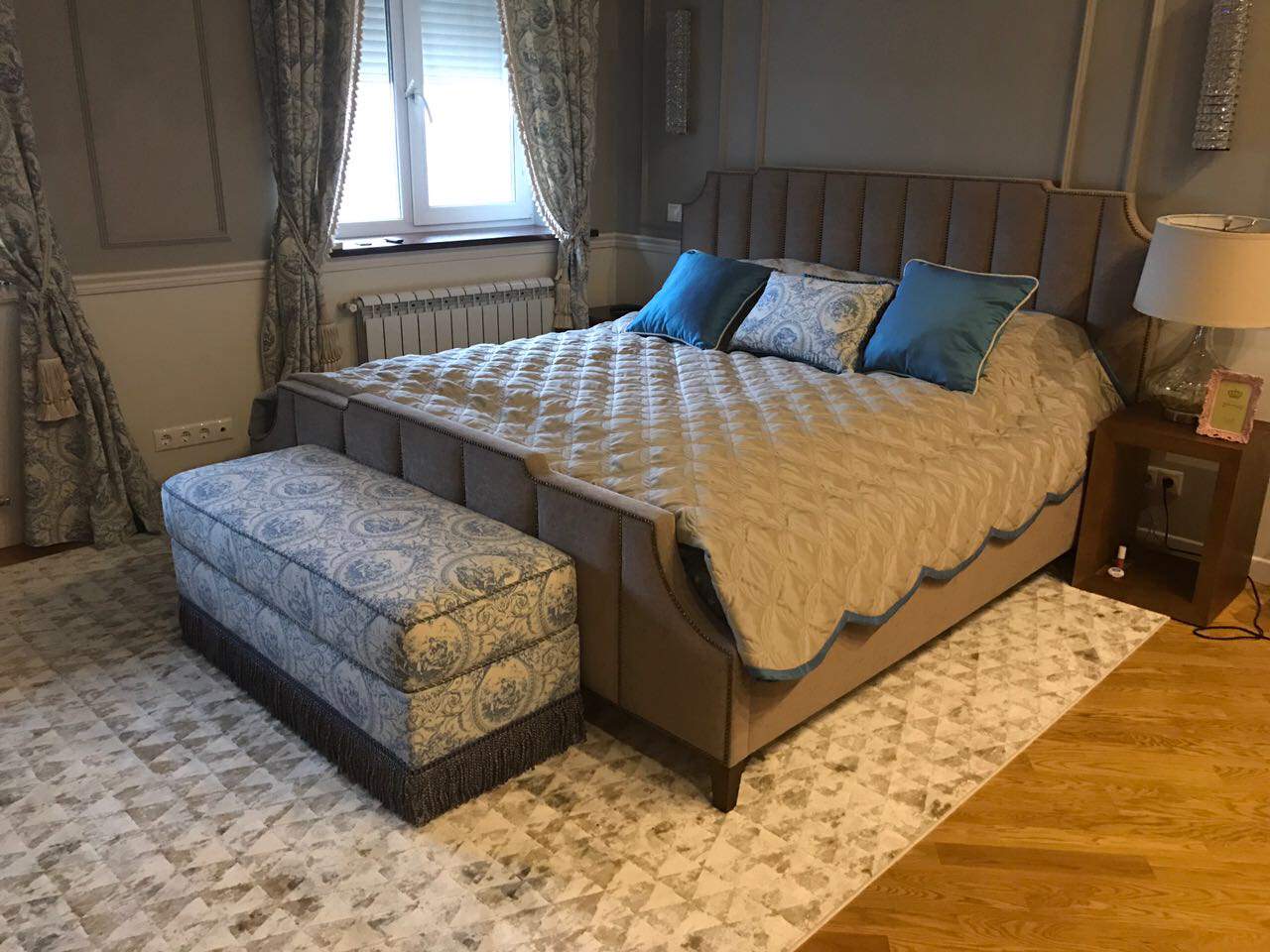 Реновация основной спальни в квартире.