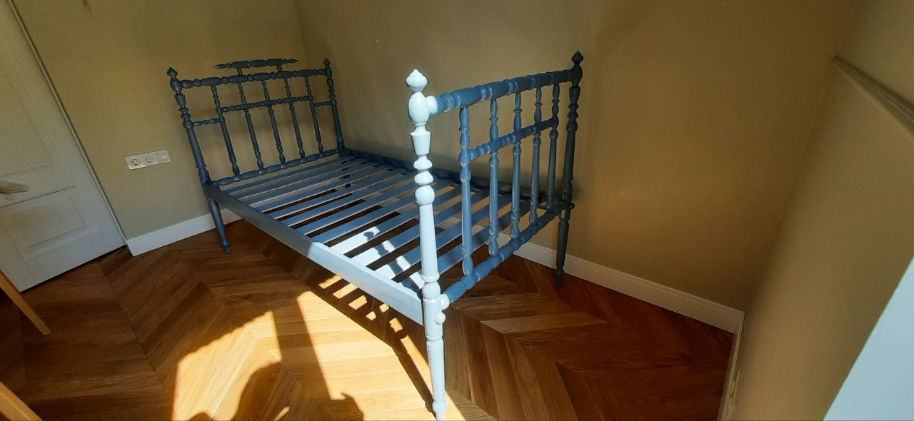 Реставрация кровати в детскую комнату