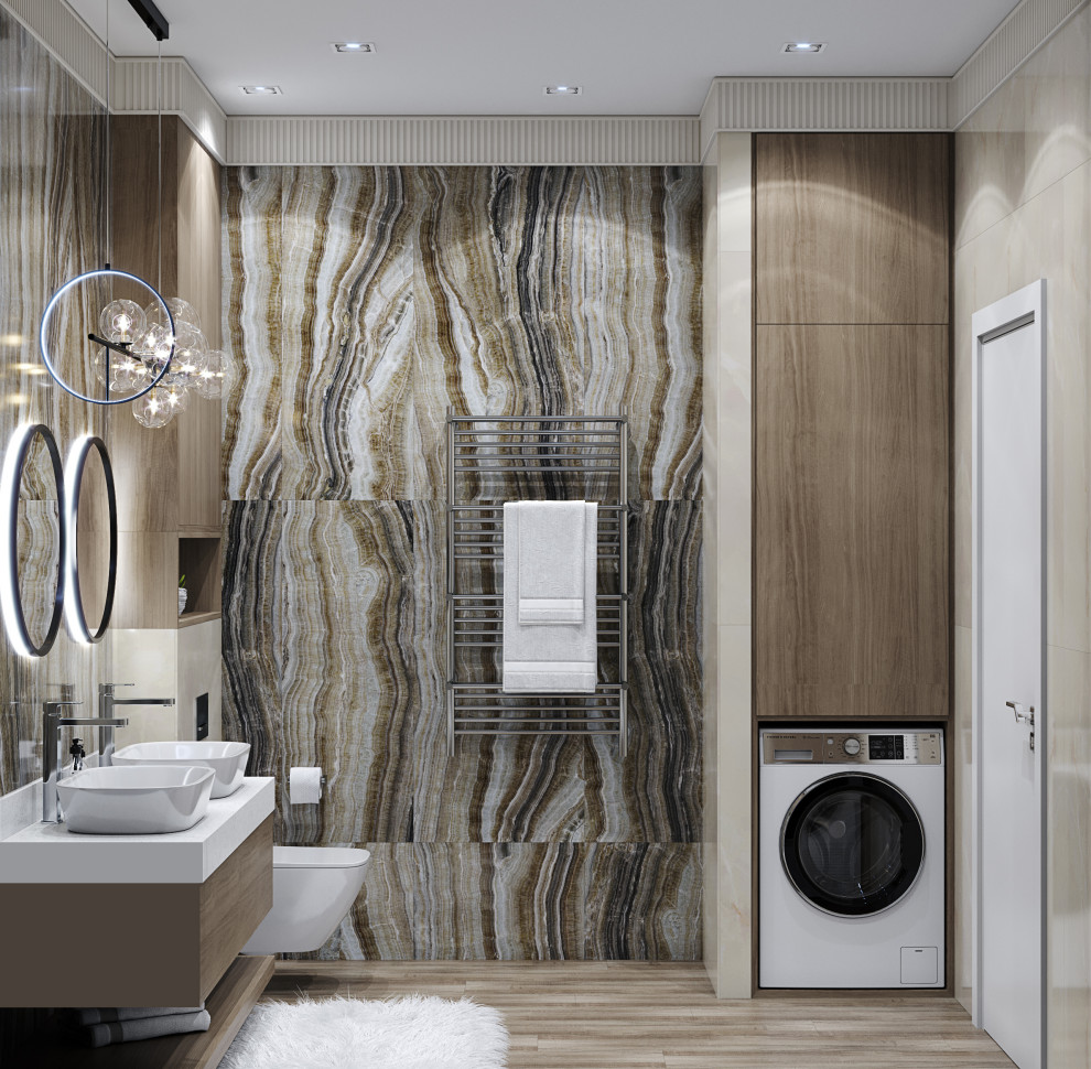 Квартира для семьи в современном стиле