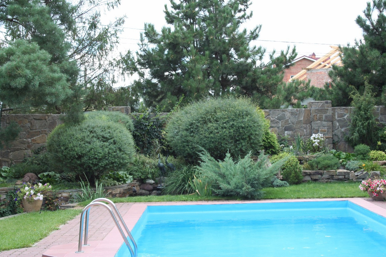 Ландшафт частного участка