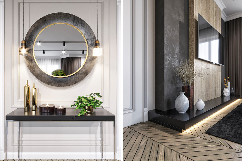 Квартира с библиотекой