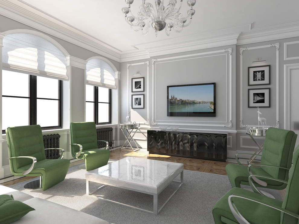 Исторический особняк в Берлине на берегу Рейн –  Германия, Берлин