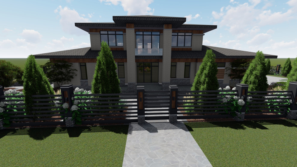 Обложка проекта: Частный сад, Петергоф