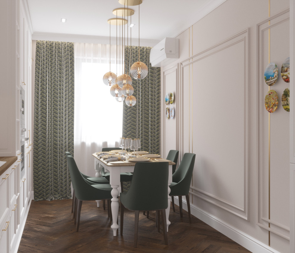 Нежная квартира неоклассика