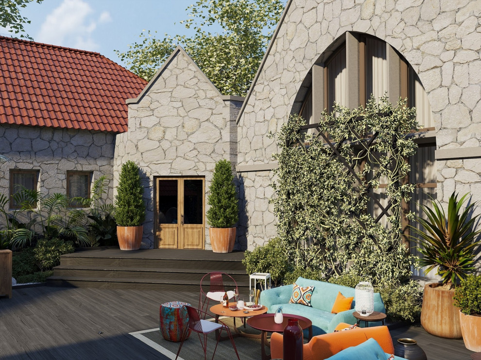 Терраса ресторана Харакс