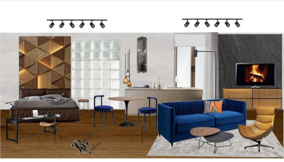 Обложка проекта: Студия в ЖК ЗилАрт