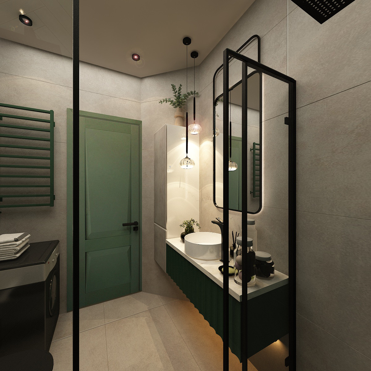 Квартира изумрудная