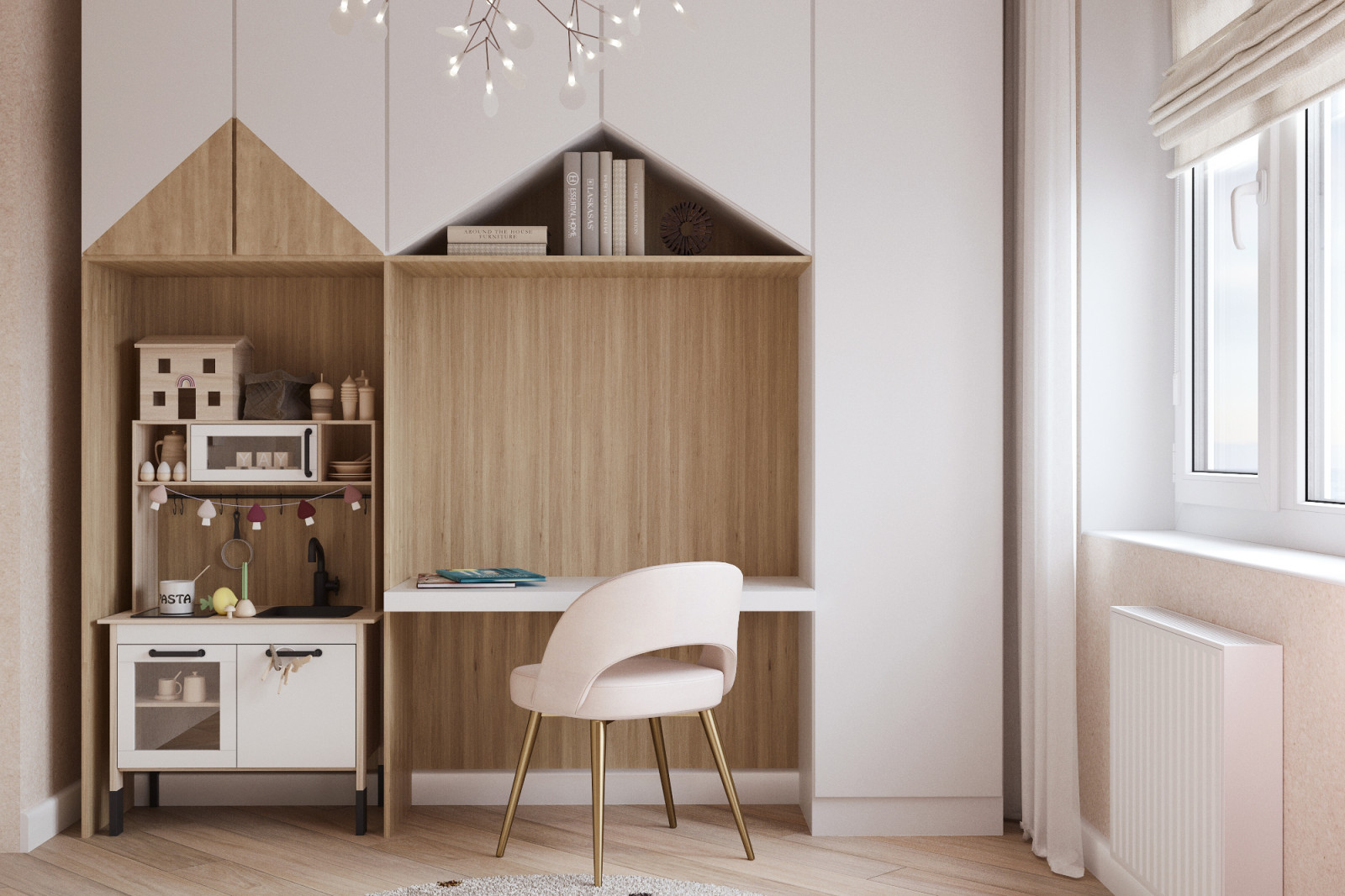 Обложка проекта: Интерьер детской