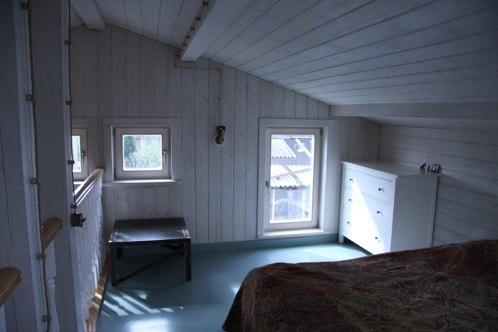 Дом с верандой каркасный 86м2