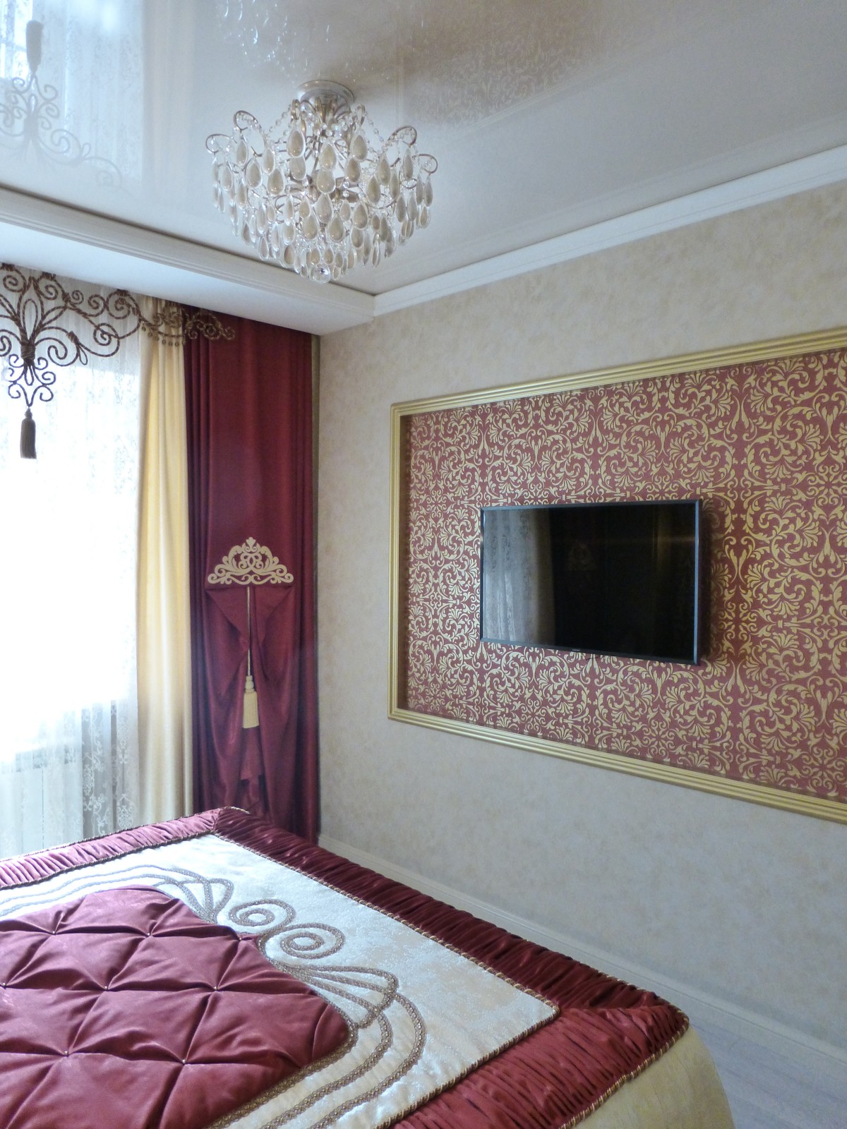 Квартира, спальня в "классическом" стиле